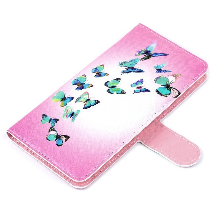 iPhone 7 Case,iPhone 6S Case,iPhone 6 Case (4.7") - Flip Folio Wallet Stand Case Insert Plug-in Design PU Leather... N40