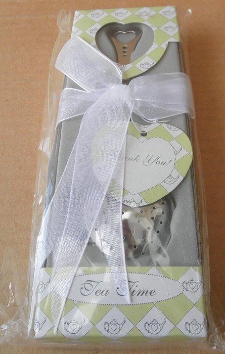 Tea Time Heart Tea Infuser Utensil in Gift Box