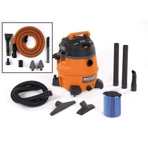 RIDGID 14-Gal. 6.0 Peak HP Wet/Dry Vac with Auto Detailing Kit