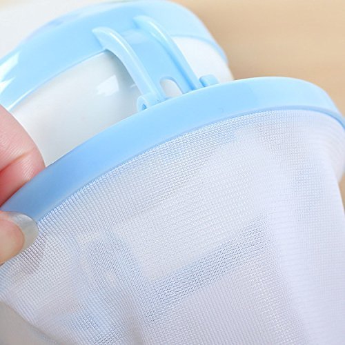 Fangfang Floating Washing Machine Lint Filter Bags Net Random Color N4