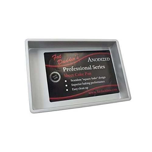 Fat Daddio's Sheet Cake Pan Solid Bottom 11"x15"x2"