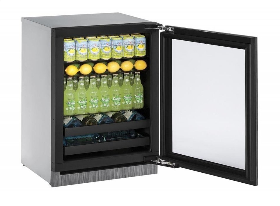 U-Line U3024BEVINT00A Built-in Beverage Center, 24", Integrated N2