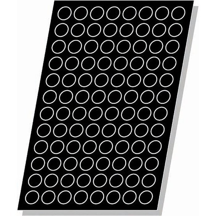Matfer Bourgeat Silicone Flexipan Half Round Baking Molds, 28 Cups 336056