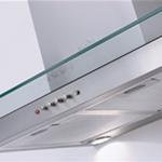 Range Hood Stainless Steel Glass 28" KA-107 NT AIR. Made in Italy. N2
