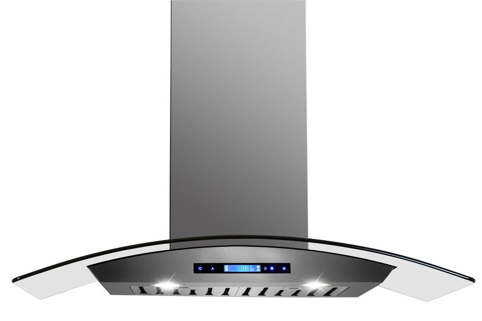 AKDY 36" Wall Mount Range Hood AZ-D05-90 Stainless Steel Vent Hood W/Remote N6