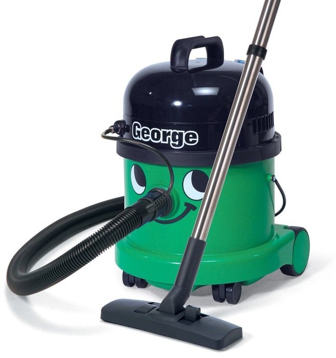 Numatic Top-of-the-line Hi-Power Wet or Dry Canister Vacuum Cleaner with Professional Accessory Tool Kit, GVE370... N5
