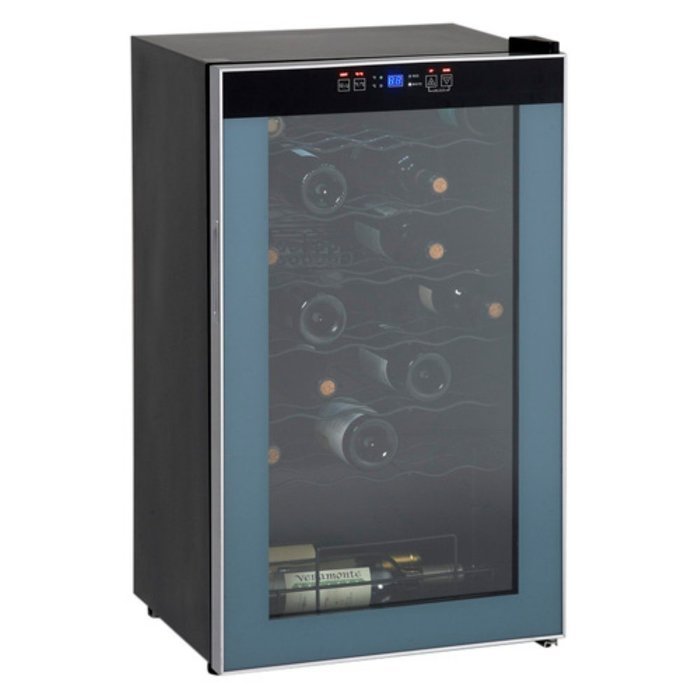 Avanti WC3406 34 Bottle Wine Chiller - with Stainless Trim Glass Door
