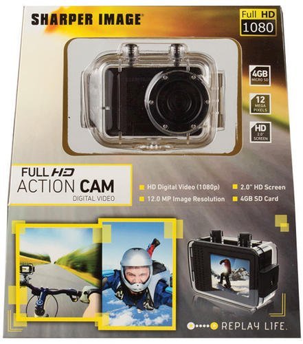 Sharper Image Full HD 1080p Digital Action Cam SVC455 N3