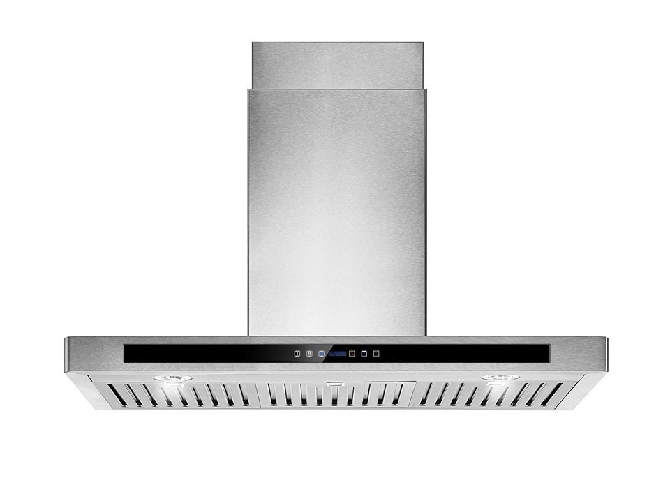FIREBIRD New 36" European Style Wall Mount Stainless Steel Range Hood Vent W/Touch Sensor Control FBTK-A305H-90 N2