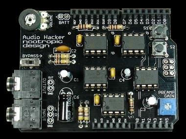 Audio Hacker Arduino Shield