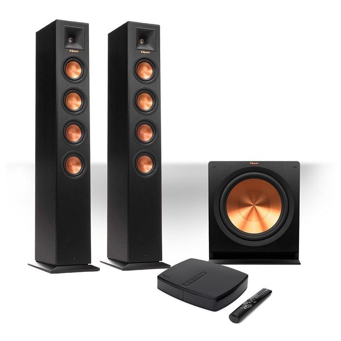 Klipsch Wireless HD 2.1 Floorstanding System with 10" Subwoofer
