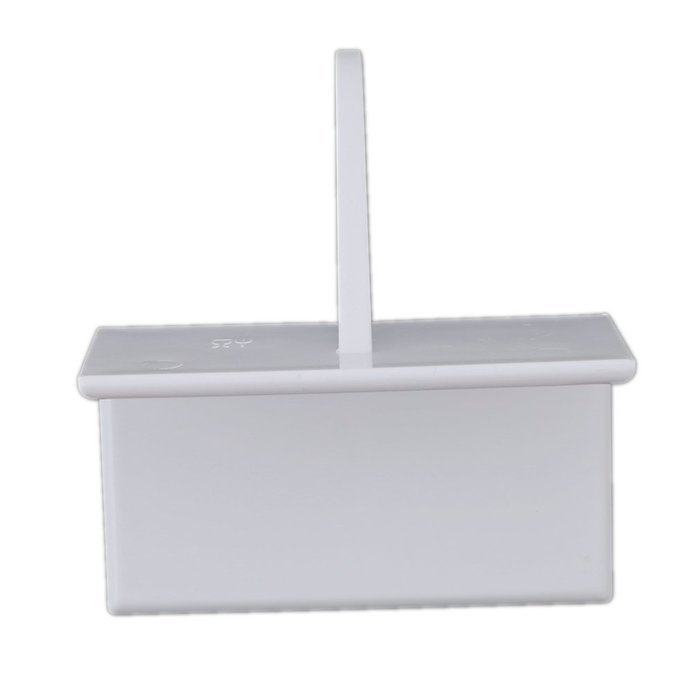 VWH 3pcs White Cake Right Angle Fillet Smooth Fondant Cake Screeding Tools N4