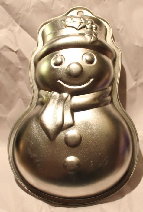 Snowman Shaped Cake Pan N2