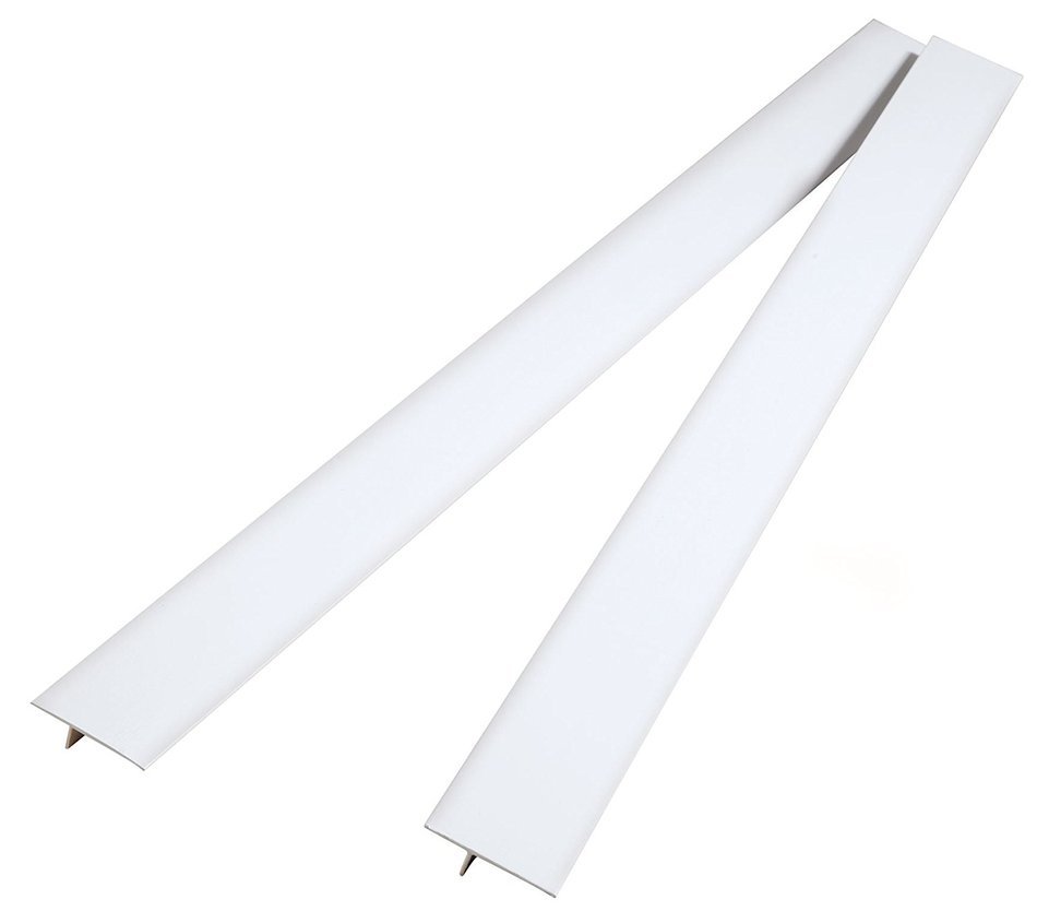 Gap Cap for Stovetops White Set of 2