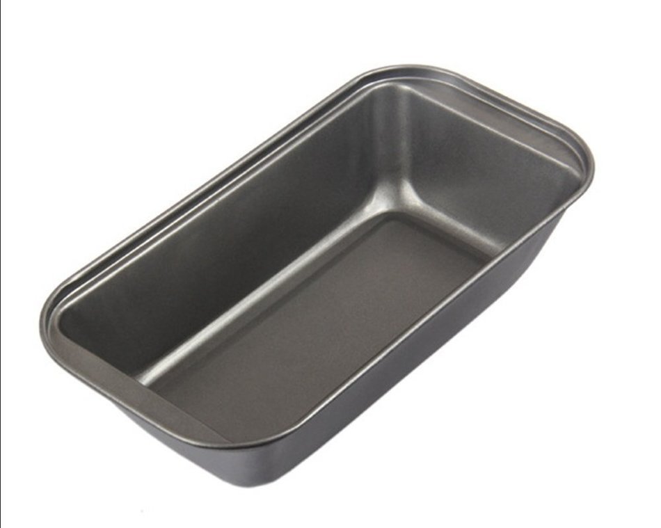 SNW Rectangular Cake Mold Baking Mold Toast Mold Bread Mold,Flat Edge N6
