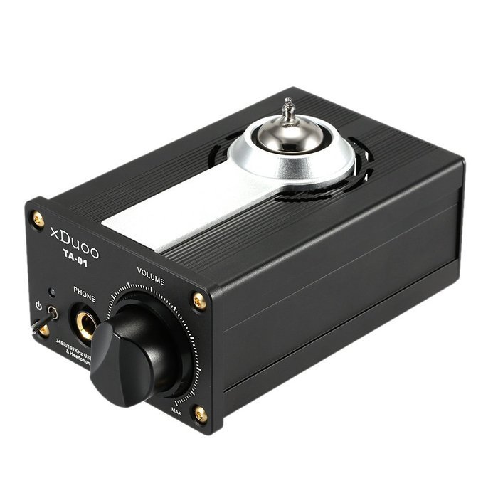 XDuoo TA-02 6J1x 2 Stereo Vacuum Tube Headphone Amplifier Class A Buffer Amp N6