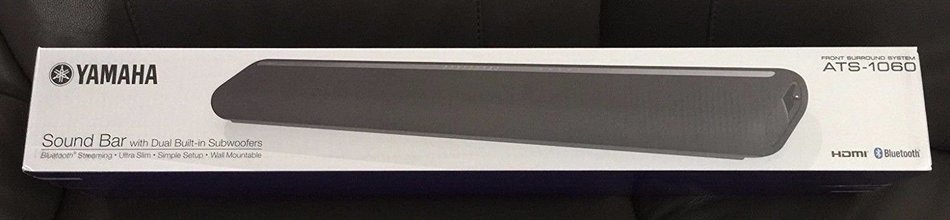 Yamaha ATS1060 Sound Bar w/ Dual Built-In Subwoofers N2