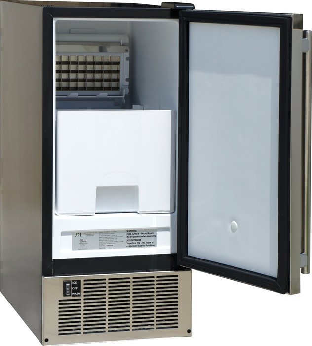 SPT IM-600US Stainless Steel Under-Counter Ice Maker, 50-Pound N2