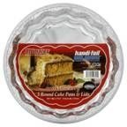 Handi Foil Cook N Carry Round Cake Pan W/Lid N2