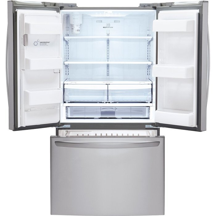 LG LFX25973ST 24.7 Cu. Ft. Stainless Steel French Door Refrigerator - Energy Star N2