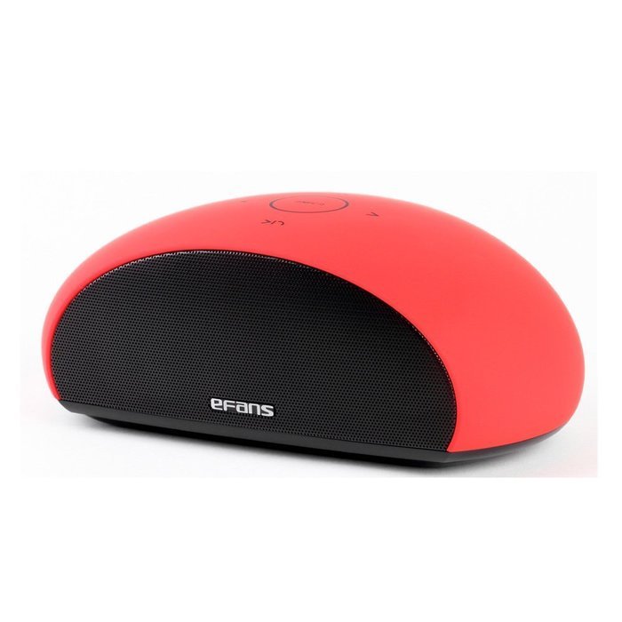 Efans Wireless SoundBox Bluetooth 3.0 + EDR Speaker Handsfree with NFC Function Red N2