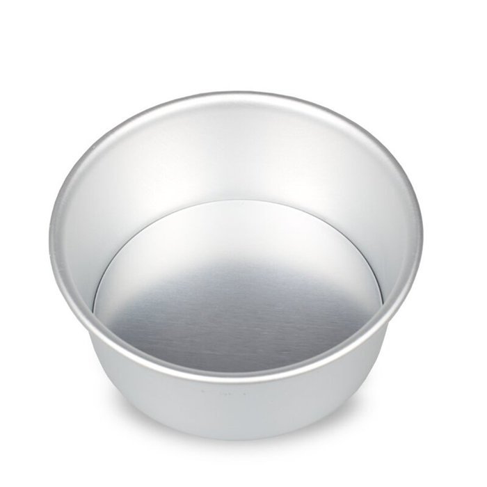 MyLIfeUNIT Anodized Aluminum Cake Molds Baking Mould Removable Bottom (7 Inch) N7