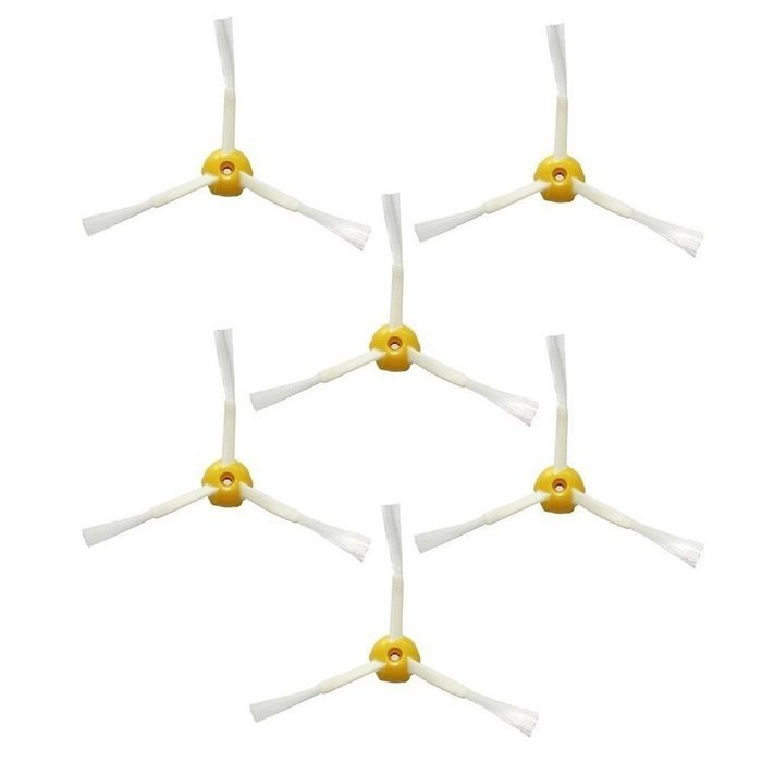 CISNO 6 Pack 3 Armed Brush For iRobot Roomba 500 600 700 Series 550 630 650 760 770