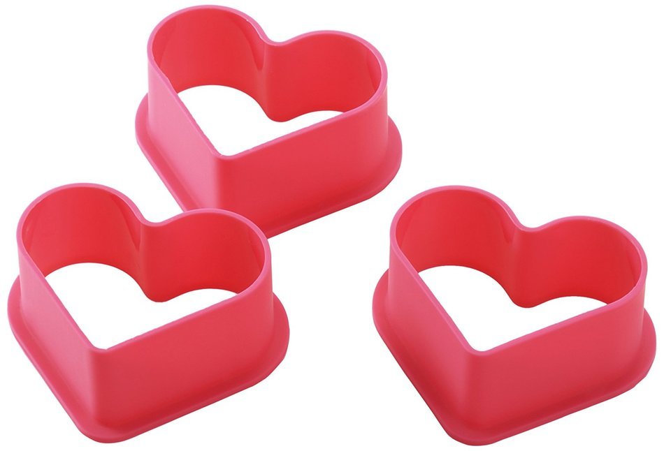 Yoshikawa Kohiya's thick baked pancake ring Heart three sets of SJ2003 N4