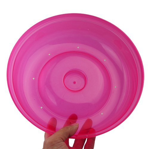 Microwave Oven Stratified Heater Double Layer Heating Plates - Rosy & White N5
