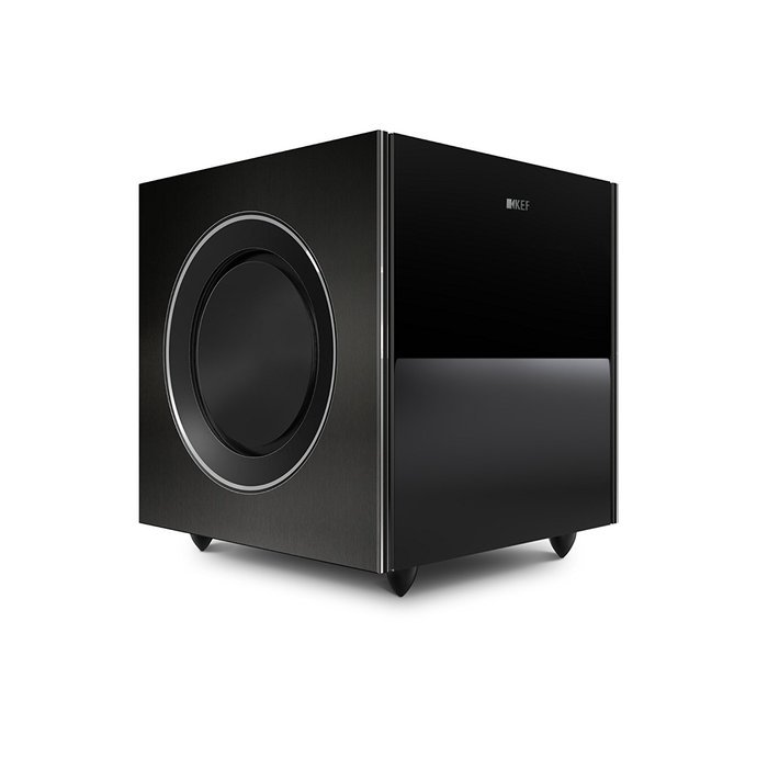 KEF REFERENCE 8b Subwoofer - High Gloss Piano Black (Single) N2