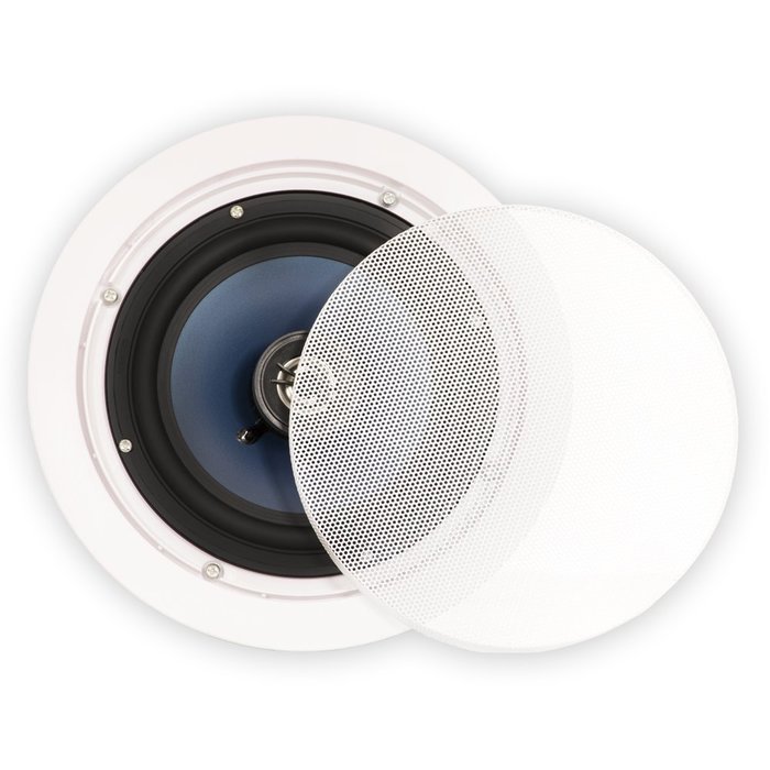 Blue Octave Home LC62 Round In-Ceiling Speakers (White) N4