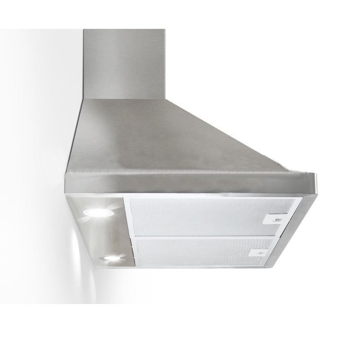 30" Stainless Steel Wall Mount Touch Panel Controls LED Light Lamp Range Hood N6