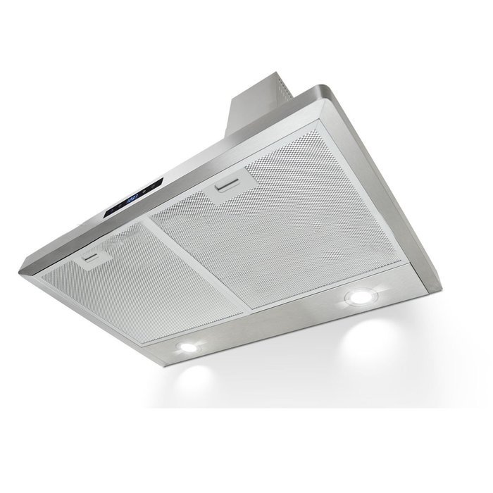 30" Stainless Steel Wall Mount Touch Panel Controls LED Light Lamp Range Hood N7