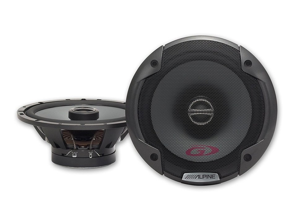 Alpine Spg-17c2 Coaxial 6.5 Inch 2-way Speaker System Pair 240w Power