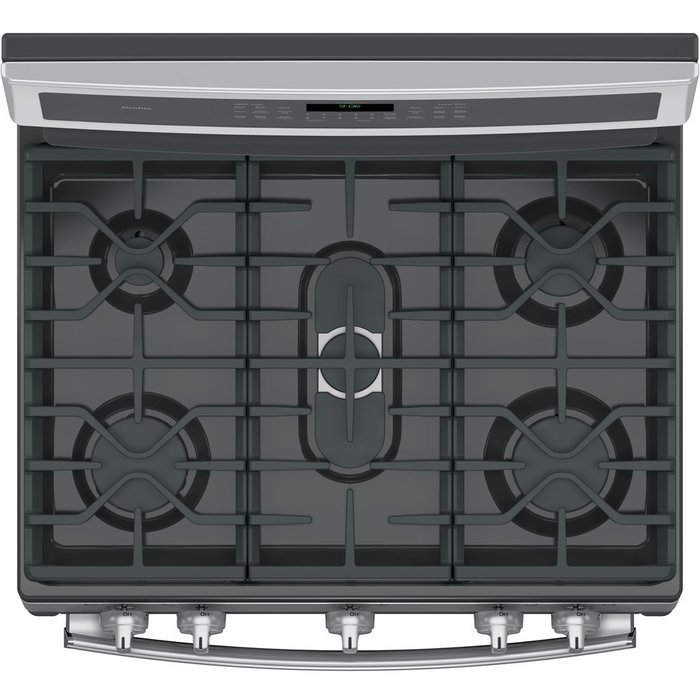GE PGB960SEJSS Profile 30" Stainless Steel Gas Sealed Burner Double Oven Range N6