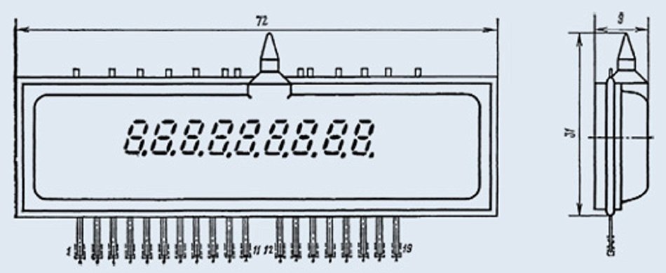 Indicators IV-28A USSR 1 pcs