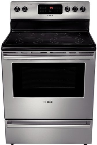 Bosch HES5053U500 30" Stainless Steel Electric Smoothtop Range - Convection