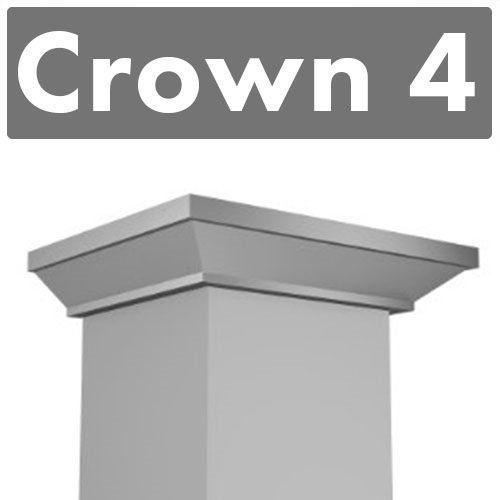ZLINE Crown Molding Profile 4 for Wall Mount Range Hood