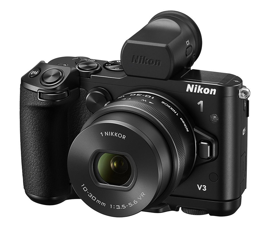 Nikon 1 V3 Digital Camera with 1 NIKKOR 10-30mm PD-Zoom Lens N4
