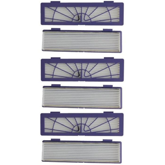 Mikey Store Set of 6PC Filter+ 3PC Side Brushes Replacement for Neato Botvac 70e 75 80 85 (A) N6