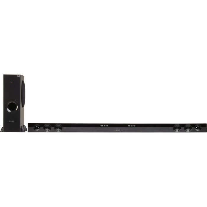 Sharp 2.1 Channel 310 Watts Sound Bar Home Theater Speaker System with Bluetooth Technology and Wireless Subwoofer...