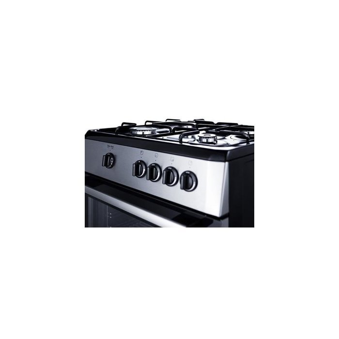 Summit Refrigeration PRO24G 24-in Deluxe Range w/ 4-Burners & Electronic Ignition, 2-Slide Out Racks, Light, Each N6
