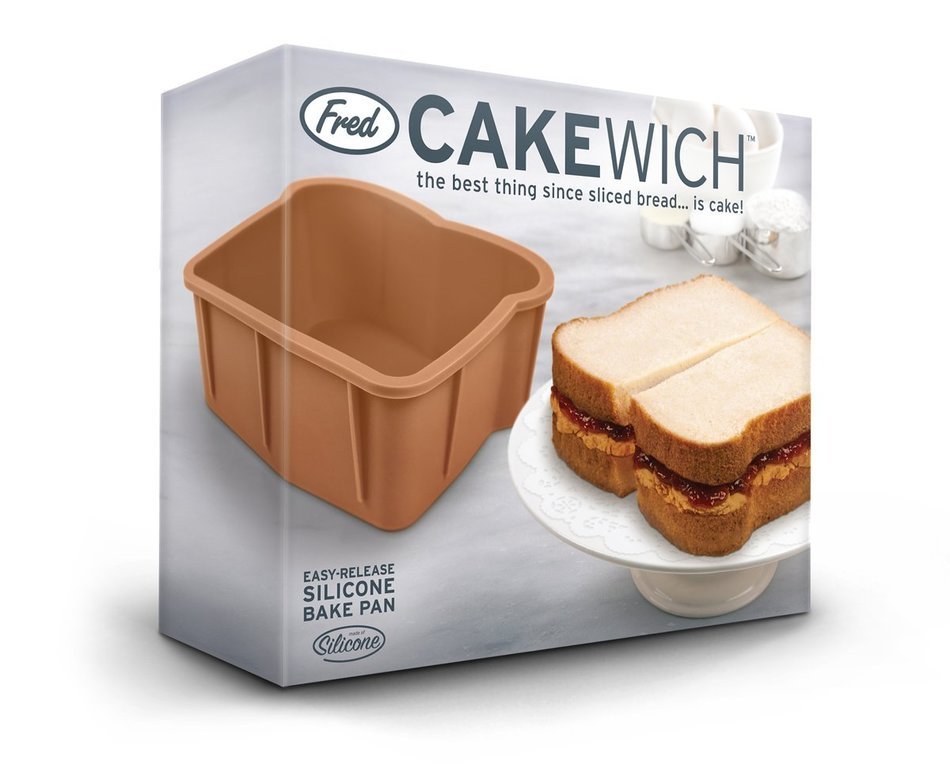Fred & Friends CAKEWICH Bread-Shaped Cake Mold N2