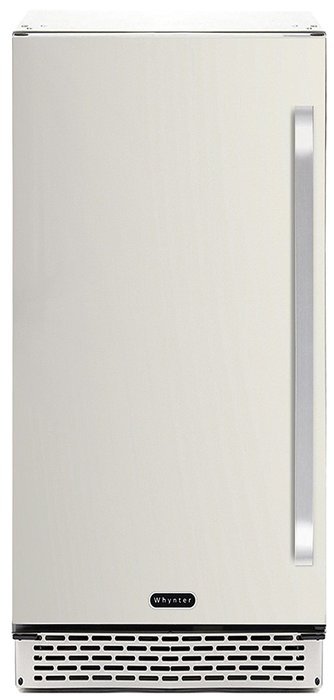 Whynter BOR-326FS Indoor-Outdoor Beverage Refrigerator, 3.2 cu. ft., Stainless Steel/Black N8