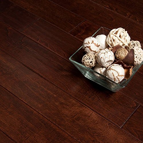 Click & Lock Handscraped Espresso Birch N6