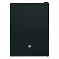 Ge GIDDS-632117 Spacemaker 5.6 cu. ft. Compact Free-Standing Refrigerator, Black On Black, Reversible Door Swing