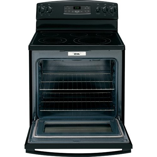 GE JB650DFBB 30" Black Electric Smoothtop Range N3