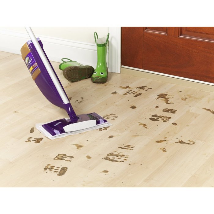 Swiffer WetJet Spray, Mop Floor Cleaner Starter Kit N9