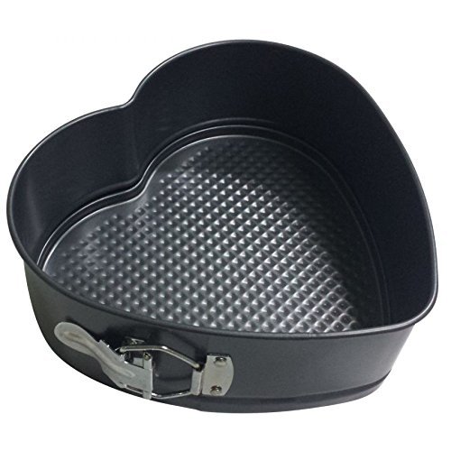 Heart Cake Pans. Can remove bottom. - Black