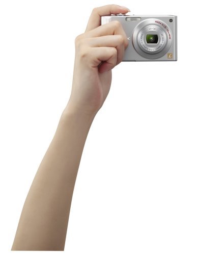 Panasonic Lumix DMC-FX55S 8.1MP Digital Camera with 3.6x Wide Angle MEGA Optical Image Stabilized Zoom (Silver) N4